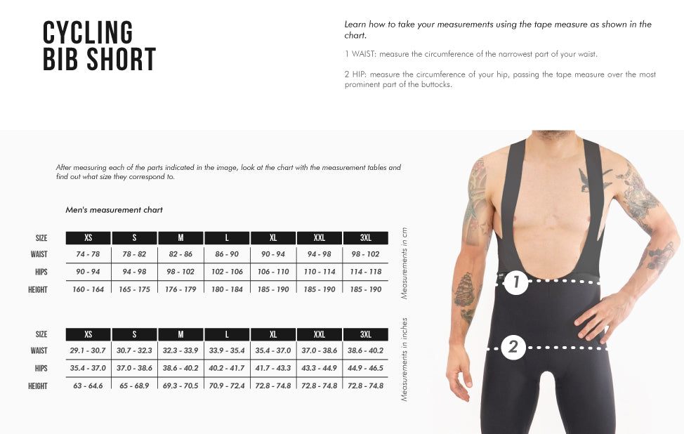 Men's Pacific Bib Shorts